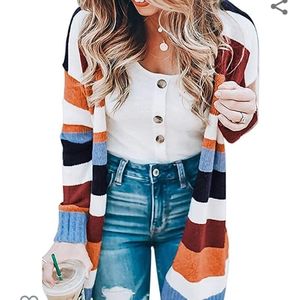 Striped Cardigan!